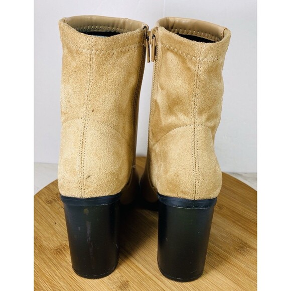 SO ME Nude Bootie Size 7.5 Heel 4” - Picture 6 of 7